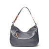 Leren Hobo Tas Dames Elba | Donkerblauw