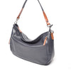 Leren Hobo Tas Dames Elba | Donkerblauw