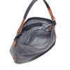 Leren Hobo Tas Dames Elba | Donkerblauw
