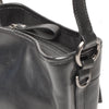 Leren Mini Schoudertas Dames | Zwart