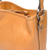 Leren Mini Schoudertas Dames | Cognac