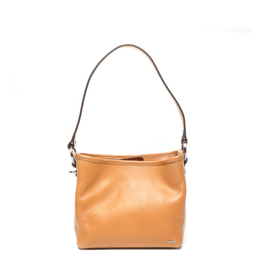 leren-mini-schoudertas-dames-cognac