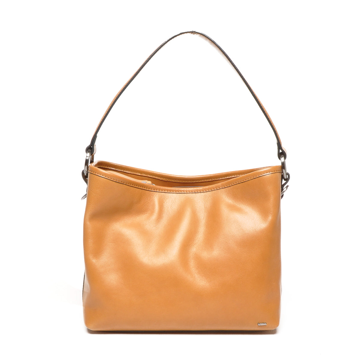 leren-schoudertas-dames-icon-Cognac