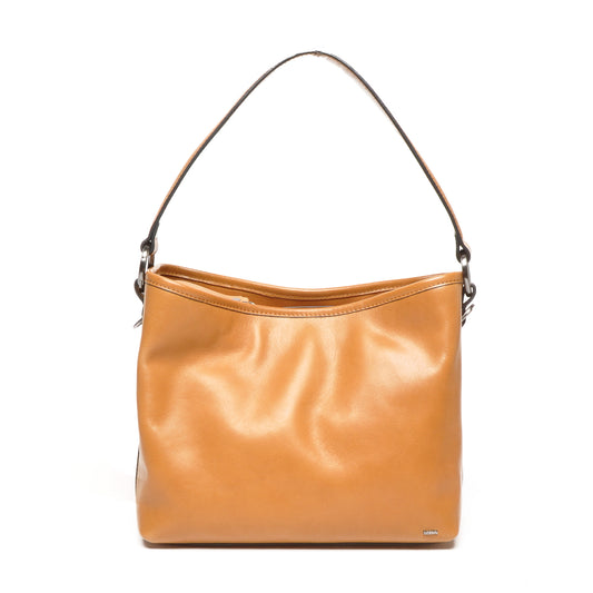 leren-schoudertas-dames-icon-Cognac