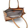 Leren Dameslaptoptas 15.6 inch Icon | Cognac