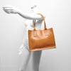 Leren Dameslaptoptas 15.6 inch Icon | Cognac