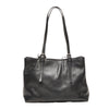 Leren Schoudertas Dames Icon | Zwart