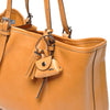 Leren Schoudertas Dames Icon | Cognac
