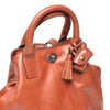 Leren Rugzak Dames Icon | Donker Cognac